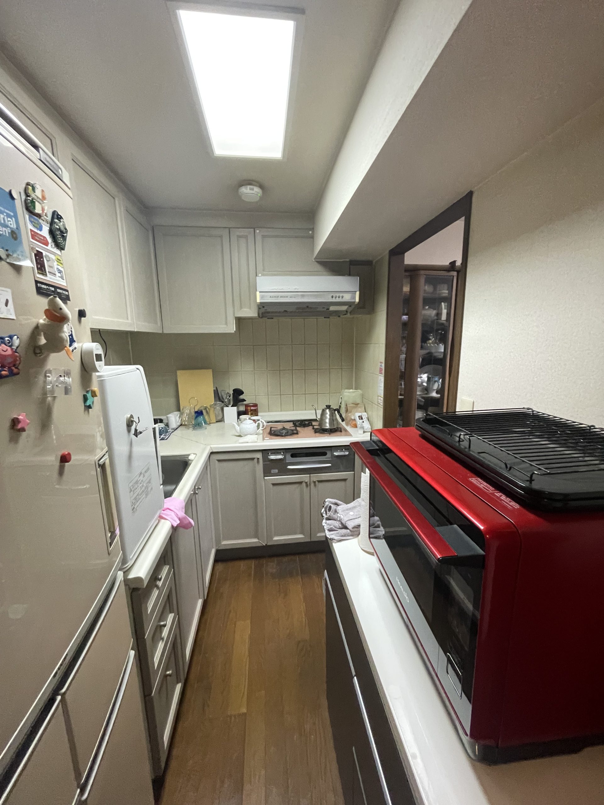 施工前の写真。